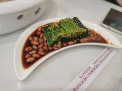凉拌菠菜花生米-河州宾馆清真餐厅(文锦南路店)