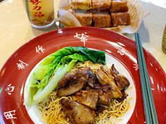 香煎鸡扒捞面-七爷清汤腩·港式茶餐厅(世博店)