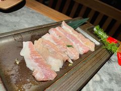 盐味猪颈肉-厚贞日式烤肉(龙之梦店)
