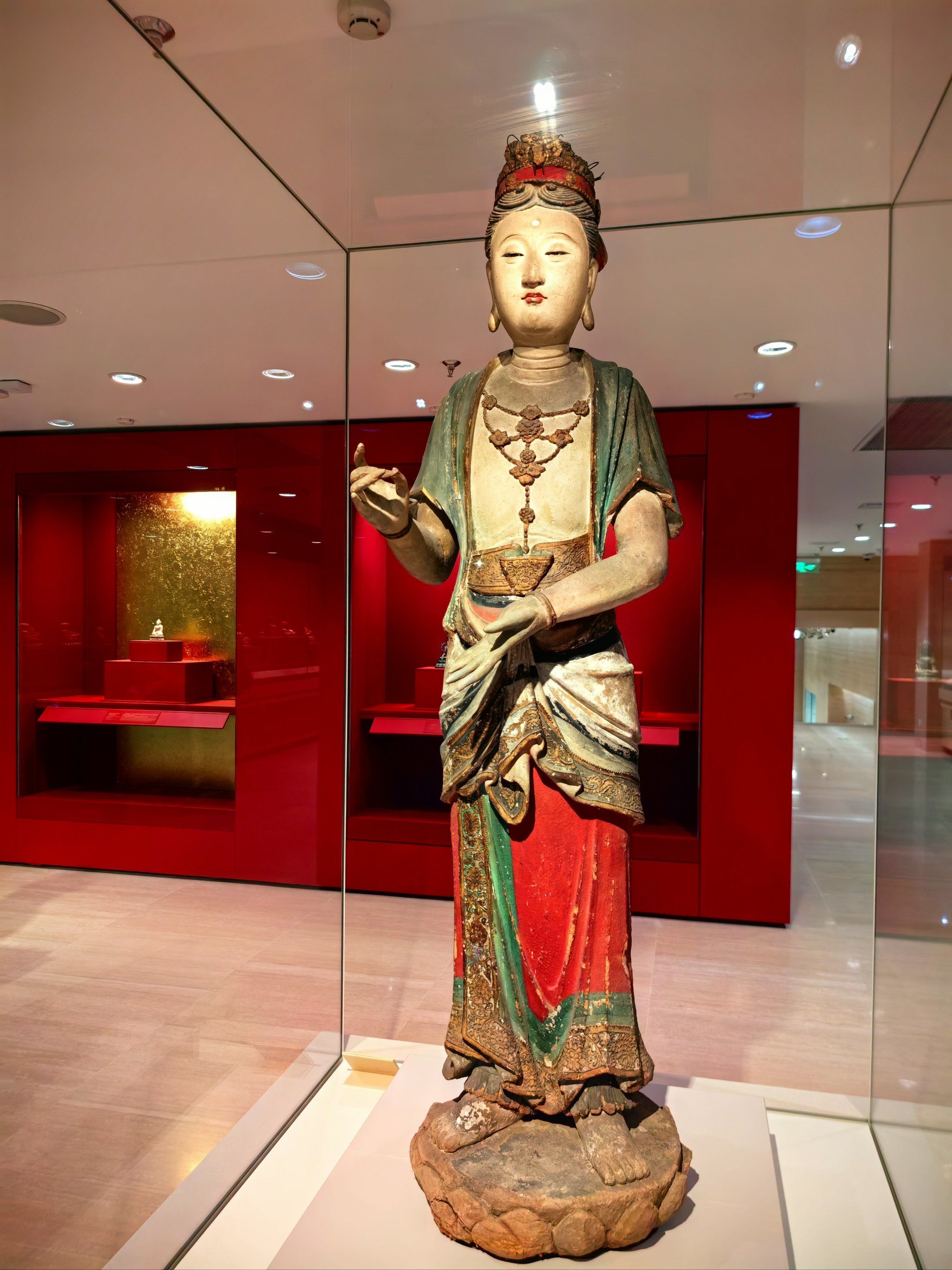 东馆古代雕塑展厅试开放一段时间啦 工作日人不多哦 抓紧来看