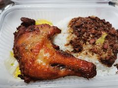 蜜味烧鸡髀肉燥饭-大快活(丽丰店)