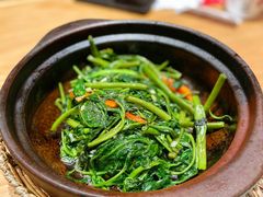 虾酱啫通菜-顺风汤馆·广府粤菜(江宸天街店)