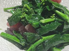 芥蓝炒QQ肠-百味馆·海鲜·湛江菜(后海花园店)