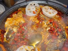 -探鱼·鲜青椒爽麻烤鱼(天一广场店)