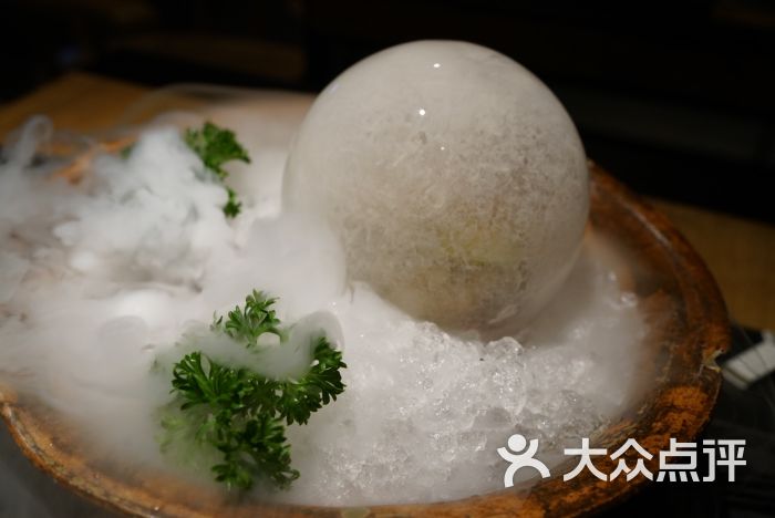 廾穹概念中国菜(琶醍店)-液氮青椒螺片图片-广州美食-大众点评网