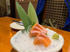 三文鱼刺身-有喜屋·烧鸟·居酒屋(三钢里店)