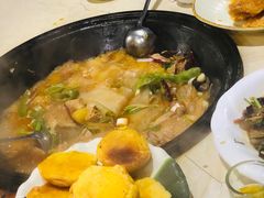贴饼-柴火东北铁锅炖(鲁班店)