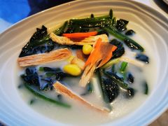 福果鲜腐竹浸菜苗-深圳美高梅酒店-品聚嘉府中餐厅