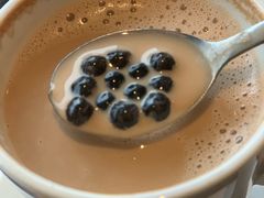 热铁观音珍珠奶茶-春水堂人文茶馆(松烟文创店)