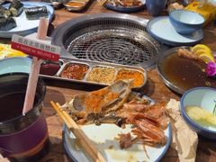 -明洞阿姨·韩式酱蟹烤肉·创意料理(三元桥店)