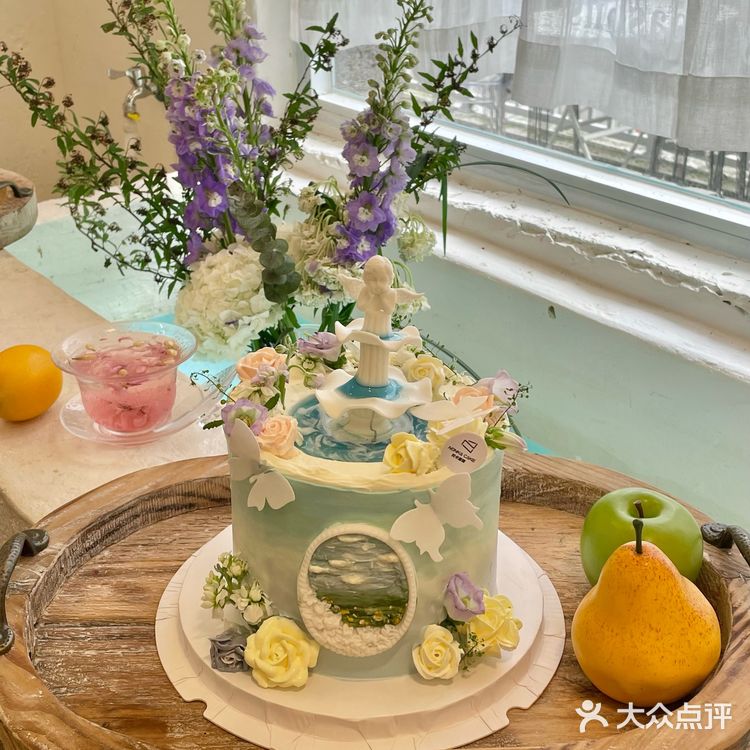 许愿池蛋糕！美到舍不得吃。。。