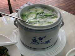 丝瓜初生蛋煲-阿水土鸡(远光店)