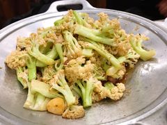 干锅有机菜花-锦顺海鲜•口味菜(李村店)