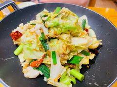 手撕包菜-丁记盐蘸牛肉·新杭菜(河东路店)