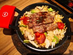 炙烤西冷牛扒铁锅饭-必胜客(车陂店)