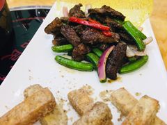 香煎雪花牛肉-肥仔顺德菜(龙悦居店)