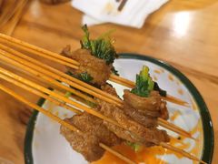 -拈签一笑黄牛肉辣卤串串