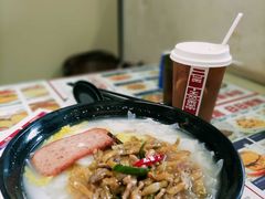 榨菜肉丝汤河粉-大四喜茶餐厅(井岸店)