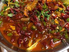干锅虾-胖子菜馆(花园餐厅店)