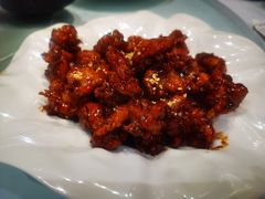 酱爆核桃鸡-宝轩渔府·老字号海鲜·正宗津菜(水上店)