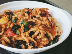 鱼香锅巴肉丝-刘胖子家常菜·蹄花焖藕(中南店)