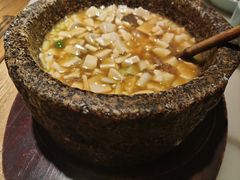 石锅鸡汤豆腐-绿茶餐厅(西单老佛爷店)