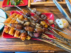 烤蚕蛹-柿子树炭烤羊腿(金台路店)