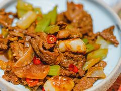 小炒黄牛肉-老乡鸡(上海白玉兰广场店)