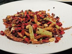 香辣鱿鱼须-一块豆腐·海鲜·家常菜(李沧书院路店)
