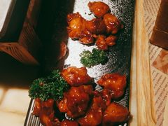 雪花糖醋里脊-绿茶餐厅(西单老佛爷店)