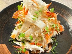 樱花虾油醋汁凤尾白-广州文华东方酒店·江-由辉师傅主理