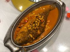 招牌乾燒大黃魚-京味斋·北京烤鸭(北京南站洋桥店)
