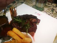 牛油香煎越南虎虾拼牛仔柳扒-美森西餐厅(曙光大道店)