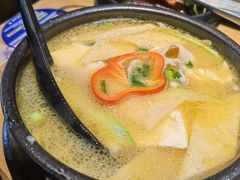 海鲜嫩豆腐汤-九田家黑牛烤肉料理(新光汇店)
