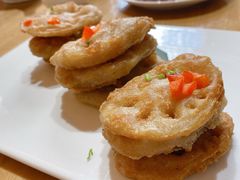 椒盐藕夹-枣子树·素食餐厅(普陀山店)