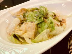 白灼球生菜-玉兰苑一等茶餐厅