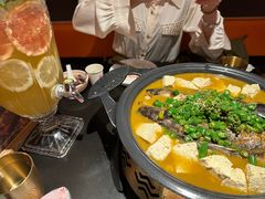 -探鱼·鲜青椒爽麻烤鱼(西南商都店)