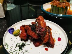 秋葵拌海蜇-尚一汤·粤菜海鲜(环球港店)