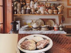 草莓松饼-春风十里咖啡馆