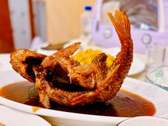 罾蹦鲤鱼-奥华餐厅·老张记(台基厂店)