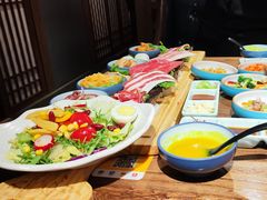 -明洞阿姨·韩式酱蟹烤肉·创意料理(三元桥店)