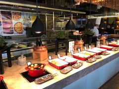 自助取餐区-林芝工布庄园希尔顿酒店-猎味中餐厅