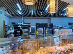 面包甜点陈列柜-木子木水日式烫面包(世界城光谷店)