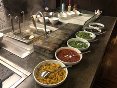 自助调料区-杭州雅谷泉山庄酒店-餐厅