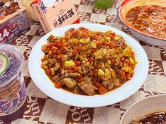 嫩豆腐烧牛蛙-老三样·旧食新味(绿地店)