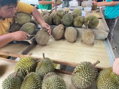 -阿龙榴莲摊
