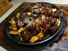 火焰黑椒牛肉粒-乾园(天河城店)