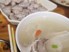 淮山鸡蛋猪杂汤-汕尾小吃铜盘推(埔尾篮球场店)