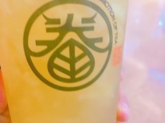 凤梨金桔奶绿-眷茶(大卫城10楼店)