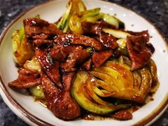 菜梗炒猪肝-菲乐餐厅(三十年经营·湖滨路店)